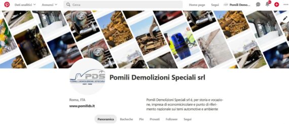 Pomili Demolizioni Speciali SRL su Pinterest | Social Media