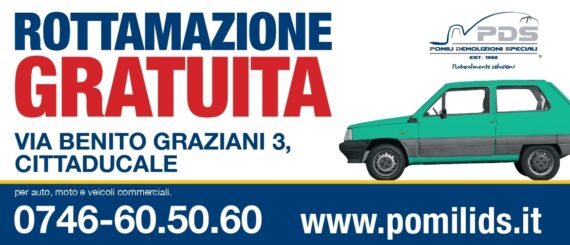 Rottamazione gratuita a Rieti - Pomili Demolizioni Speciali