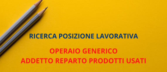 Ricerca posizione lavorativa Pomili Demolizioni Speciali - Operaio generico addetto reparto prodotti usati