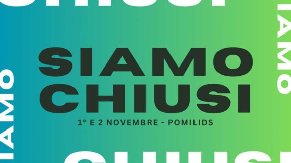 Siamo chiusi - 1 e 2 novembre