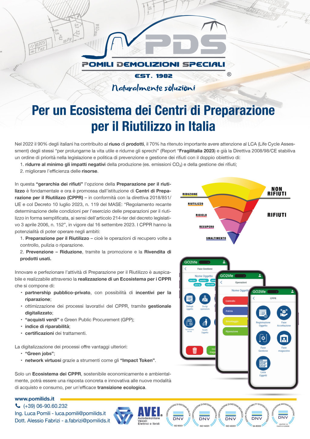 Poster paper Pomilids a Ecomondo 2024 - Per un Ecosistema dei Centri di Preparazione per il Riutilizzo in Italia